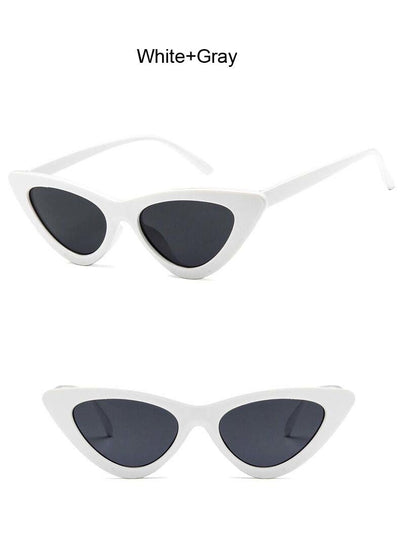 Gafas de Sol Retro Ojo de Gato Triangular - Image 29