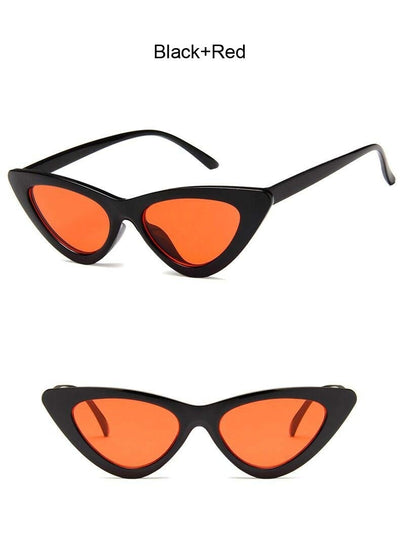 Gafas de Sol Retro Ojo de Gato Triangular - Image 31