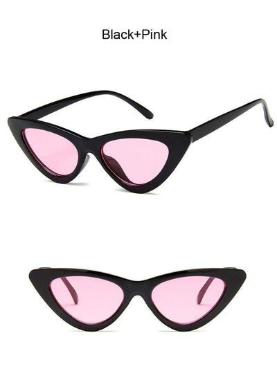Gafas de Sol Retro Ojo de Gato Triangular - Image 33
