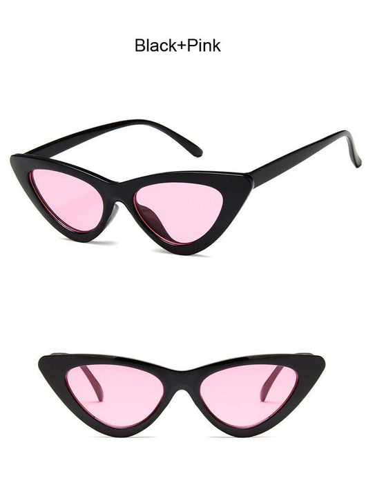 Gafas de Sol Retro Ojo de Gato Triangular - Image 33
