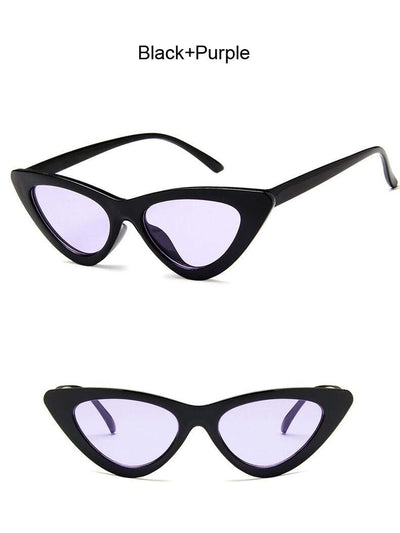 Gafas de Sol Retro Ojo de Gato Triangular - Image 34