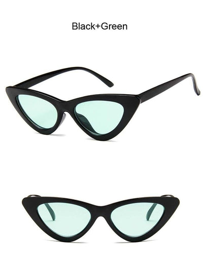 Gafas de Sol Retro Ojo de Gato Triangular - Image 35