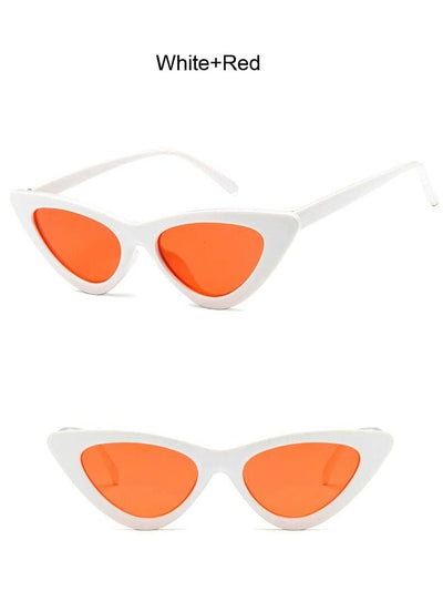 Gafas de Sol Retro Ojo de Gato Triangular - Image 37