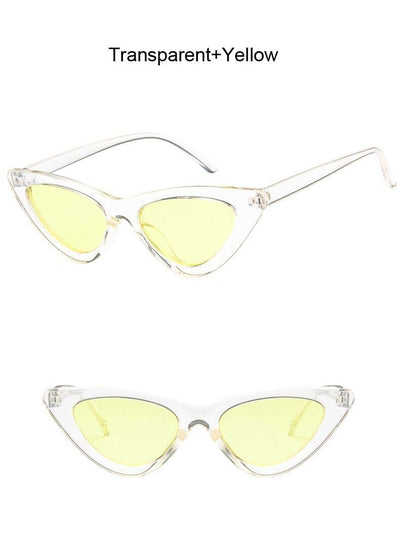 Gafas de Sol Retro Ojo de Gato Triangular - Image 38