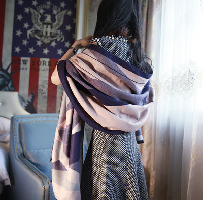 Pashmina Suave de Lana Sintética - Chal Versátil y Elegante - Image 22