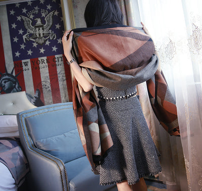 Pashmina Suave de Lana Sintética - Chal Versátil y Elegante - Image 24