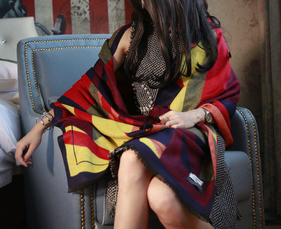 Pashmina Suave de Lana Sintética - Chal Versátil y Elegante - Image 25