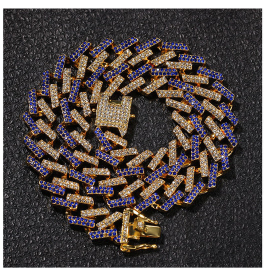 Cadena Cubana de Diamantes Rombos - Image 8