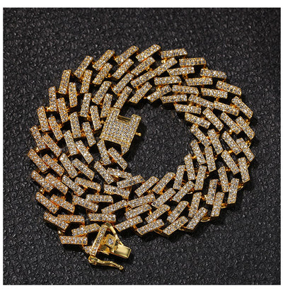 Cadena Cubana de Diamantes Rombos - Image 9