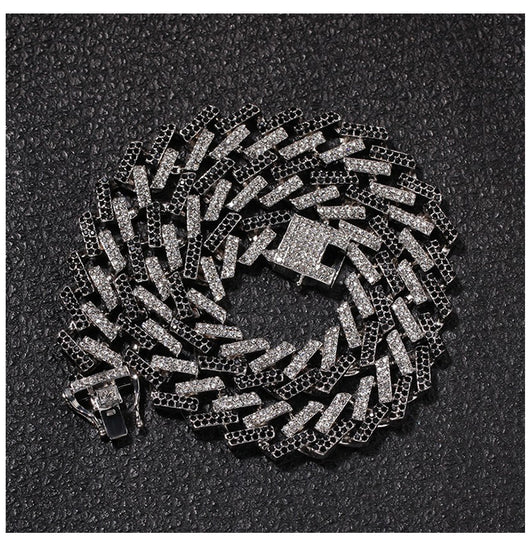 Cadena Cubana de Diamantes Rombos - Image 10