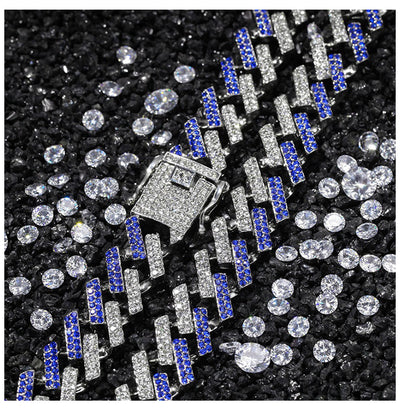 Cadena Cubana de Diamantes Rombos - Image 15