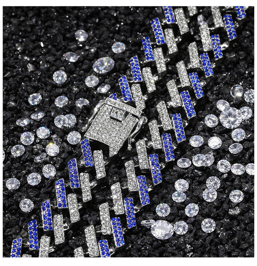 Cadena Cubana de Diamantes Rombos - Image 15
