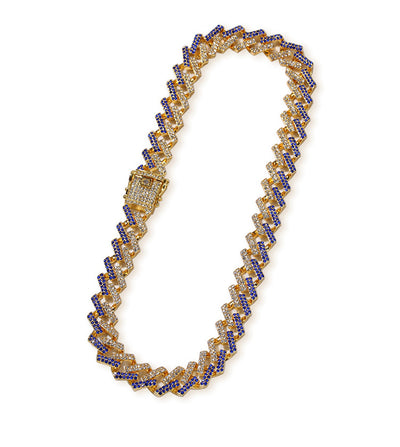 Cadena Cubana de Diamantes Rombos - Image 17
