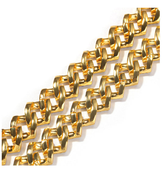 Cadena Cubana de Diamantes Rombos - Image 18