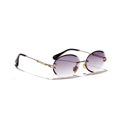Gafas Ovaladas de Cristal sin Marco para Mujer - Image 12