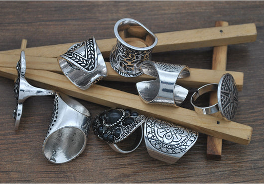 Juego de 8 Anillos Vintage - Image 11