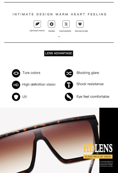 Gafas de Sol Cuadradas Oversized Unisex - Estilo Moderno - Image 21