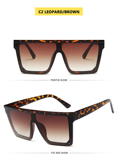 Gafas de Sol Cuadradas Oversized Unisex - Estilo Moderno - Image 27