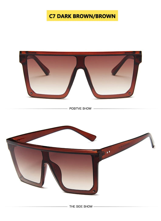 Gafas de Sol Cuadradas Oversized Unisex - Estilo Moderno - Image 32