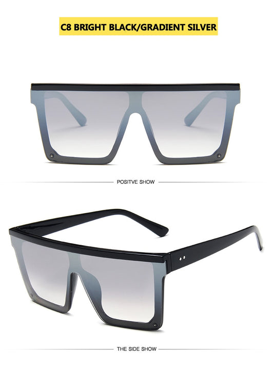 Gafas de Sol Cuadradas Oversized Unisex - Estilo Moderno - Image 33