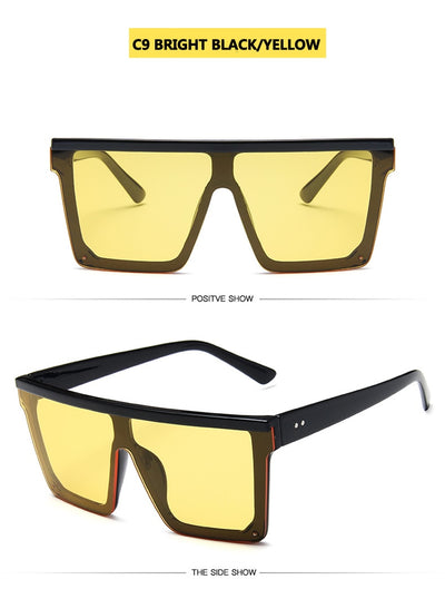 Gafas de Sol Cuadradas Oversized Unisex - Estilo Moderno - Image 34