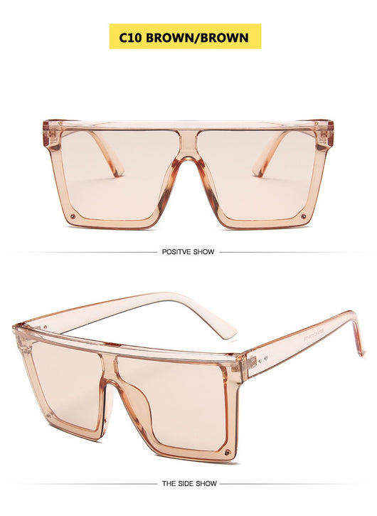 Gafas de Sol Cuadradas Oversized Unisex - Estilo Moderno - Image 35