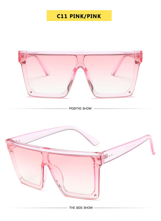 Gafas de Sol Cuadradas Oversized Unisex - Estilo Moderno - Image 36