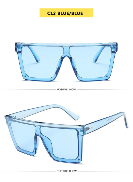 Gafas de Sol Cuadradas Oversized Unisex - Estilo Moderno - Image 37