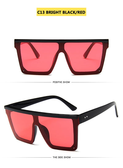Gafas de Sol Cuadradas Oversized Unisex - Estilo Moderno - Image 38