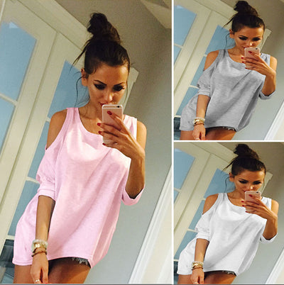 Camiseta Holgada sin Tirantes de Talla Grande para Mujer - Image 15