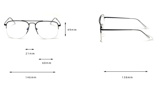 Gafas de Montura Cuadrada - Image 5