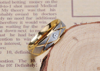 Anillo para Hombre con Patrón Personalizado - Image 9