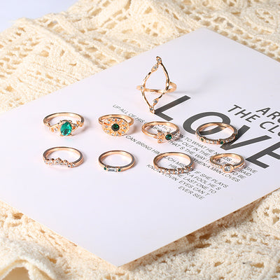 Anillo de Esmeraldas y Diamantes - Image 9