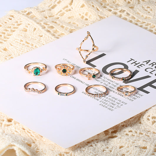 Anillo de Esmeraldas y Diamantes - Image 9