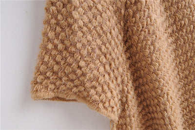 Poncho Suéter con Hebillas y Borlas - Image 30
