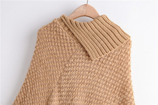Poncho Suéter con Hebillas y Borlas - Image 33