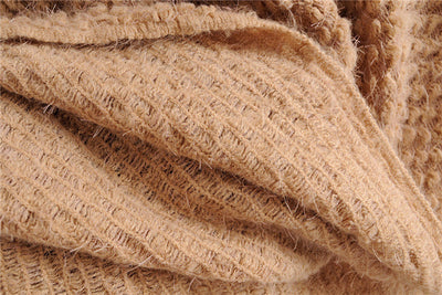 Poncho Suéter con Hebillas y Borlas - Image 36