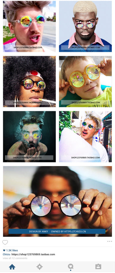 Gafas Caleidoscopio de Colores - Image 9