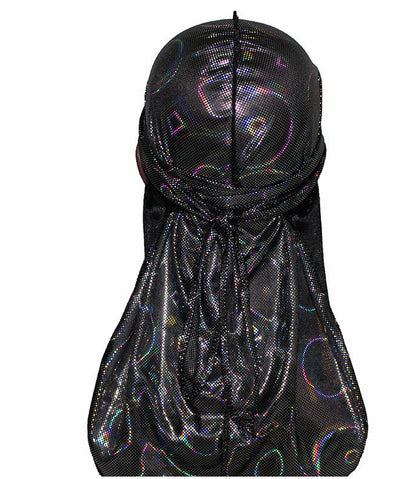 Turbantes Durags Brillantes de Seda - Bandanas Coloridas para Hombre - Image 2