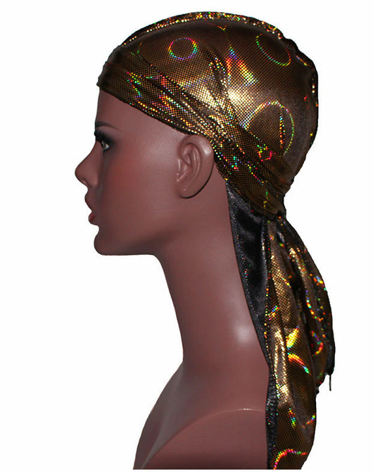 Turbantes Durags Brillantes de Seda - Bandanas Coloridas para Hombre - Image 6