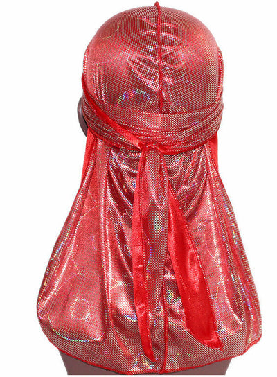 Turbantes Durags Brillantes de Seda - Bandanas Coloridas para Hombre - Image 7