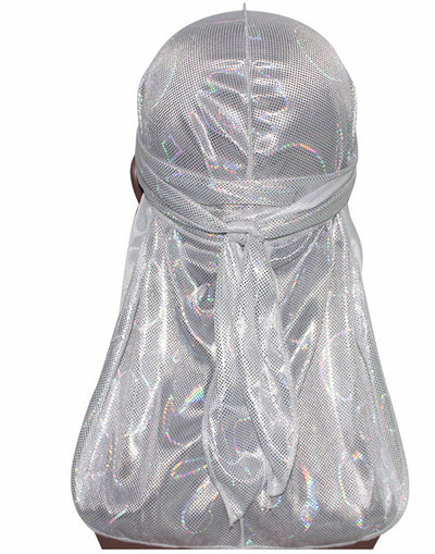 Turbantes Durags Brillantes de Seda - Bandanas Coloridas para Hombre - Image 8