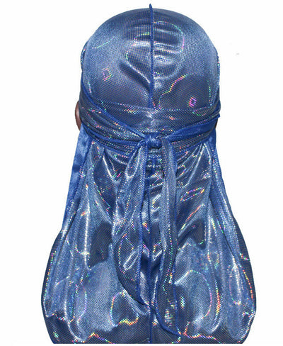 Turbantes Durags Brillantes de Seda - Bandanas Coloridas para Hombre - Image 9