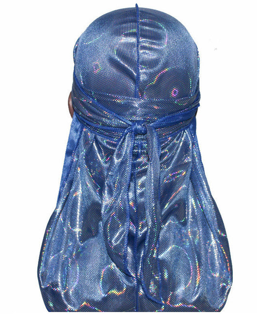 Turbantes Durags Brillantes de Seda - Bandanas Coloridas para Hombre - Image 9
