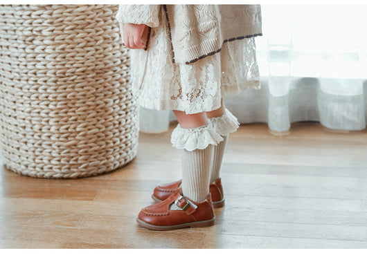 Calcetines sin Talón con Encaje para Otoño e Invierno - Image 16