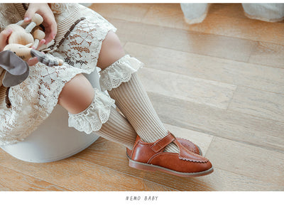 Calcetines sin Talón con Encaje para Otoño e Invierno - Image 17