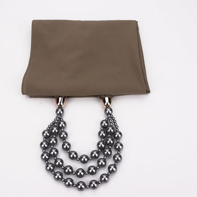 Collar de Perlas con Pañuelo Elegante - Image 34