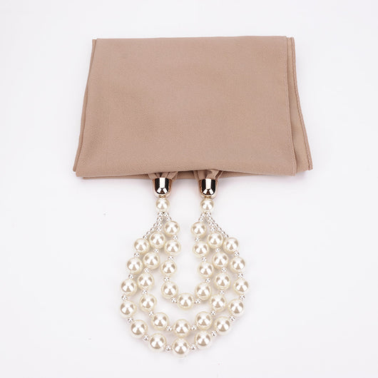 Collar de Perlas con Pañuelo Elegante - Image 40