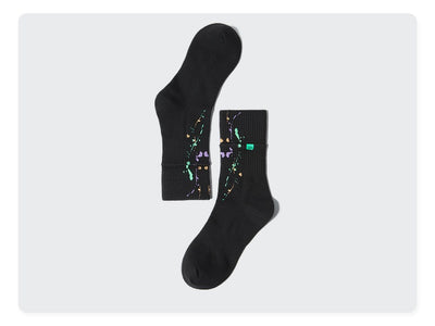 Calcetines Deportivos Luminosos de Doble Capa con Efecto Tinta - Image 13