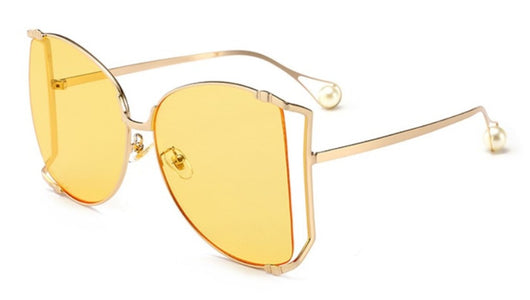 Gafas de Sol Cuadradas para Mujer con Marco Metálico - Image 13